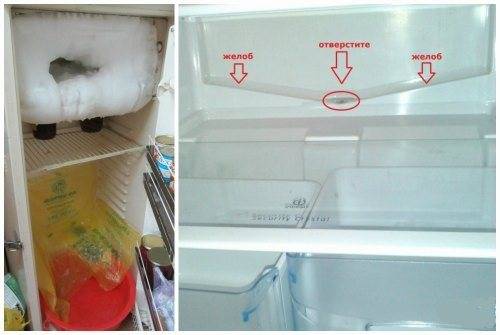 Что делать, если холодильник течет: причины поломки и пути исправления