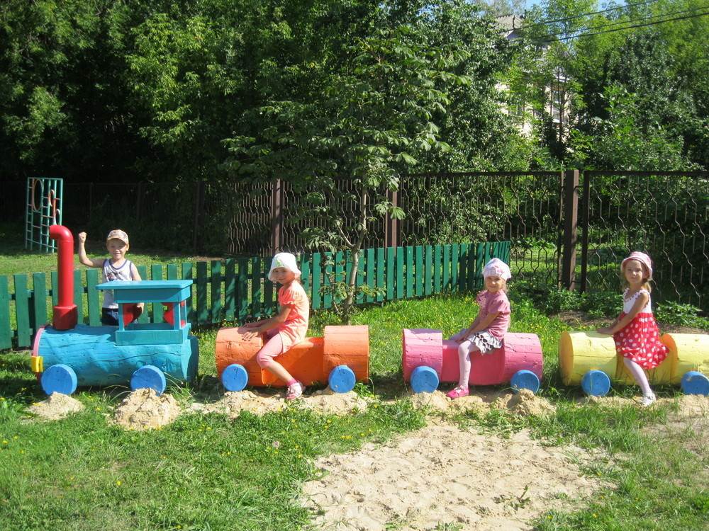 Оформление участка в детском саду летом (50 фото поделок)