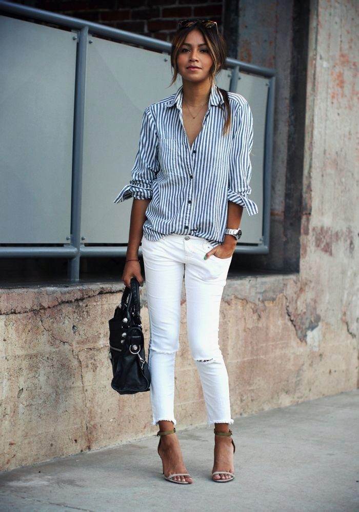 Уличная мода: вот с чем носить белую рубашку, как превратить старые джинсы в сумку и что нужно для идеального офисного кэжуала - citydog.by