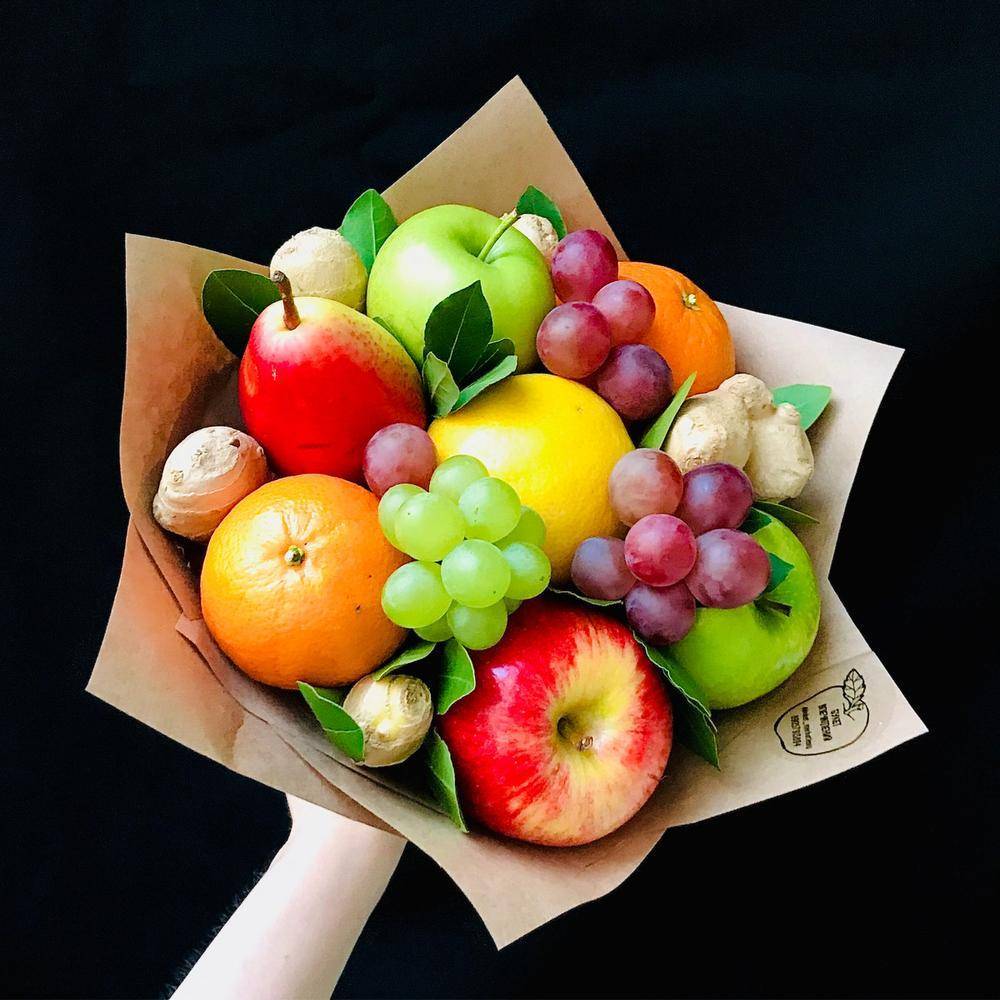 Как сделать фруктовый букет своими руками?