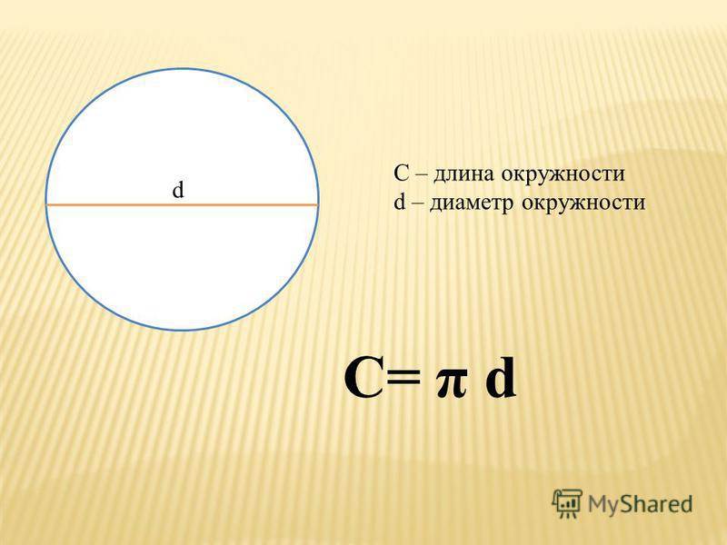 Вычисление радиуса: как найти длину окружности зная диаметр