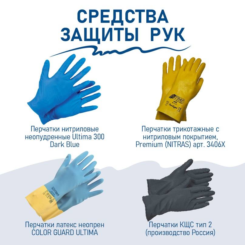 Как выбрать рабочие перчатки?