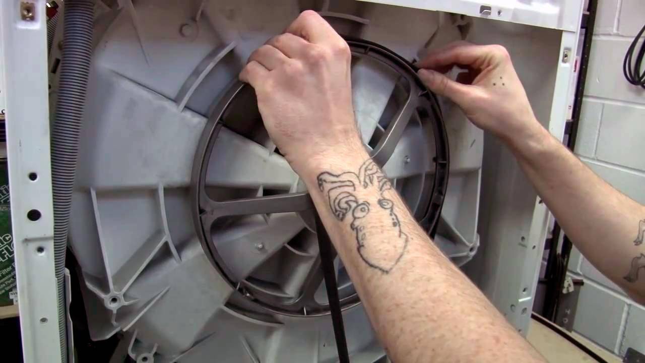 Замена шкива барабана стиральной машины - вместе мастерим