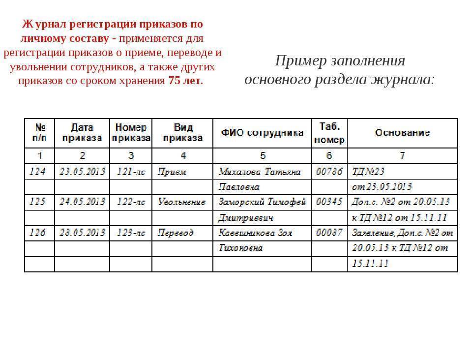 Образец книга регистрации приказов по основной деятельности образец