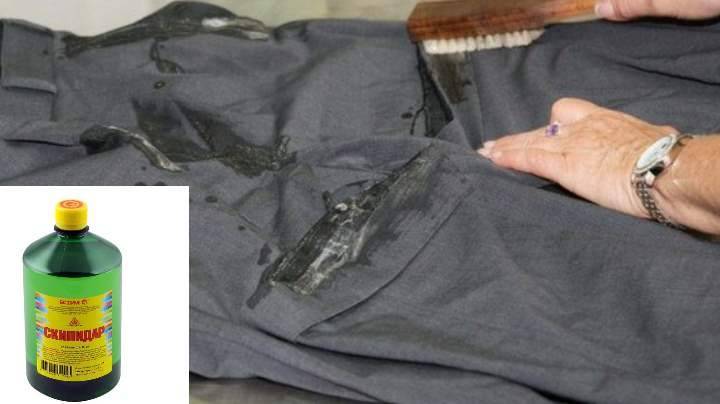 Чем и как убрать смолу с одежды: 10 способов отмыть свежие и застарелые пятна