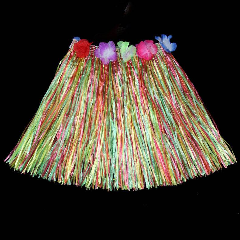 Выкройки платья из мусорного мешка. гавайская юбка своими руками