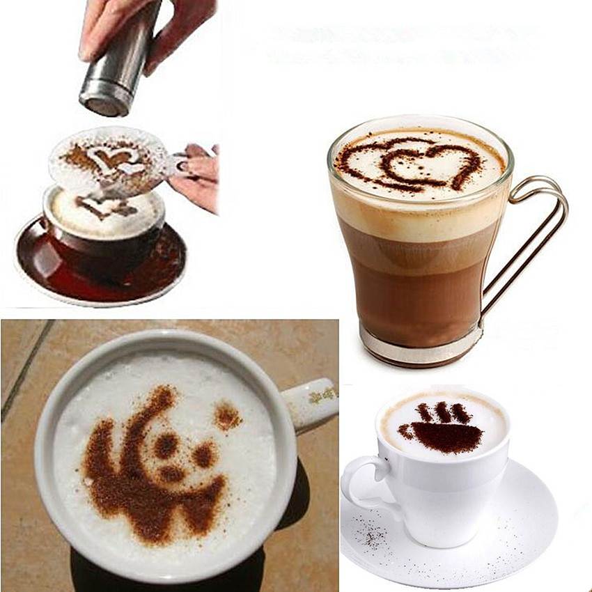 Как сделать рисунок на кофе