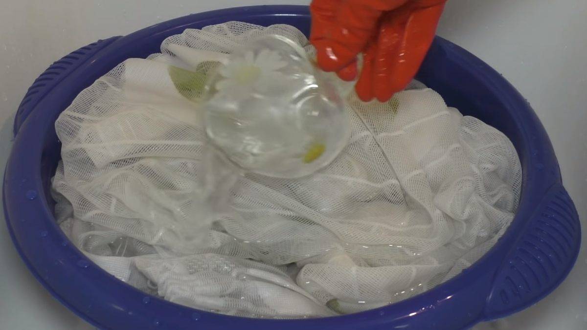 Способы отбеливания капроновой тюли