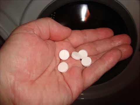 Как отбелить белые вещи с помощью аспирина