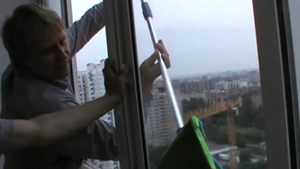 Как отмыть балкон раздвижные
