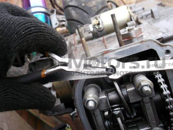 Фотоотчет: регулировка клапанов на китайском скутере (139qmb, 157qmj)