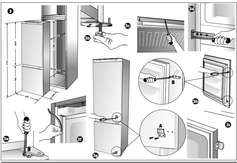 Как перевесить дверь холодильника: инструкция по демонтажу и монтажным работам