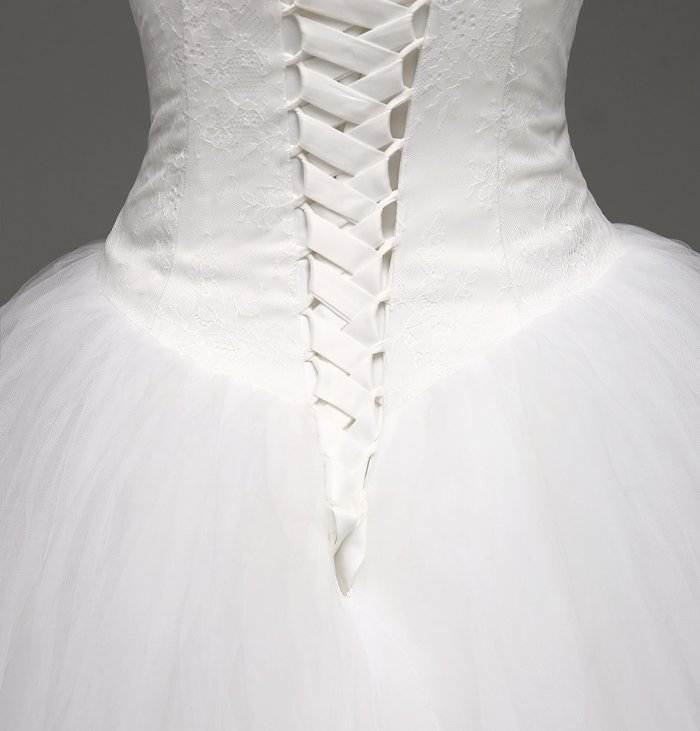 Как зашнуровать свадебное платье на корсете – правила шнуровки