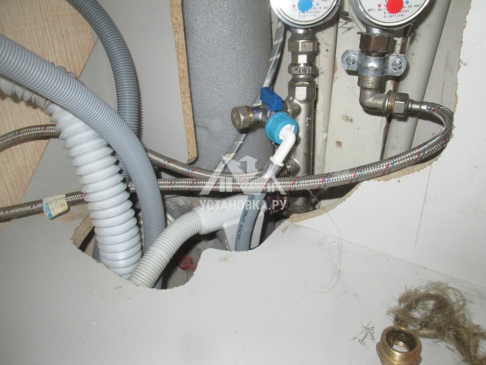 Инструкция по подключению стиральной машины Bosch с аквастопом