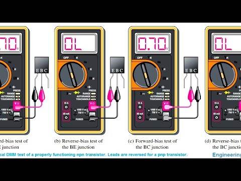 Как измерить коэффициент усиления транзистора мультиметром