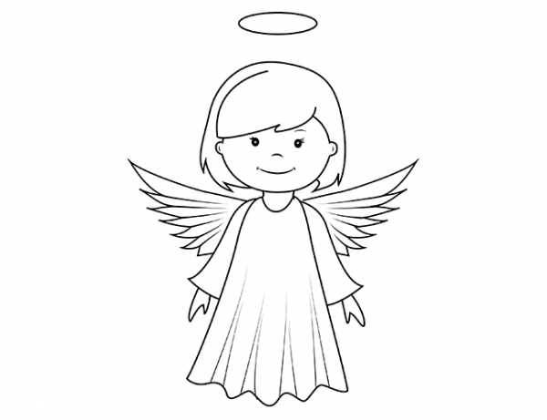 Как нарисовать аниме девушку ангела карандашами поэтапно