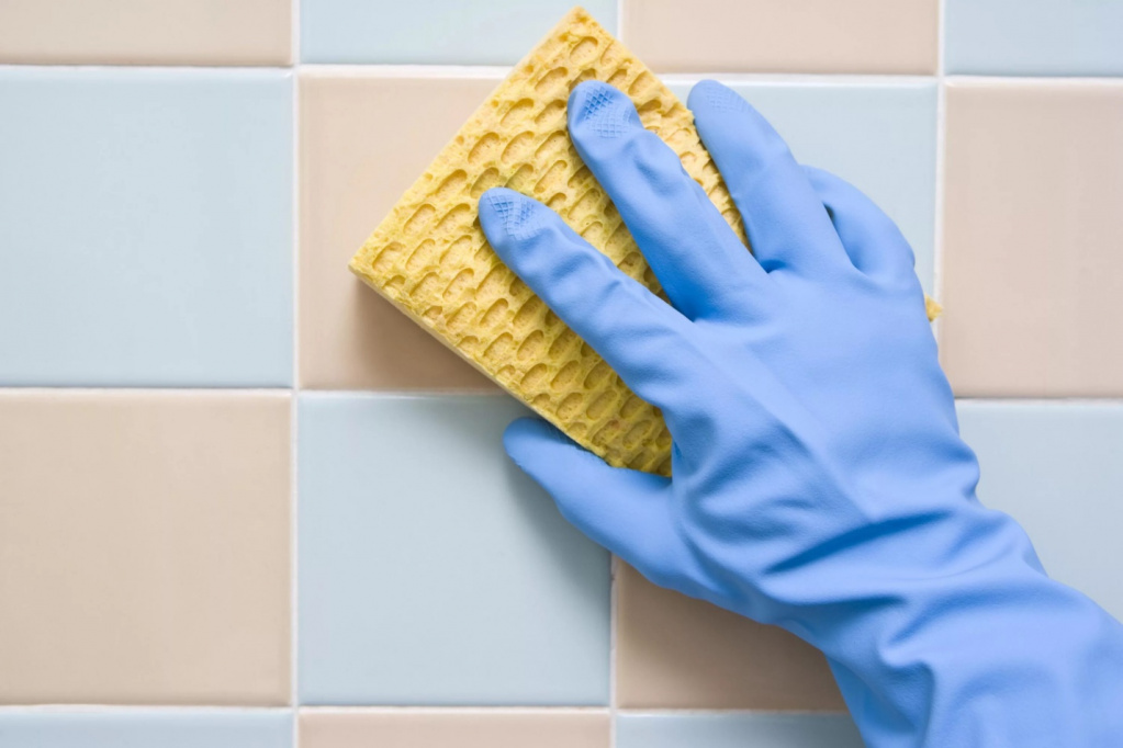 Как очистить керамическую плитку, как очистить швы между плиткой на кухне, как отмыть кафельную плитку от жира