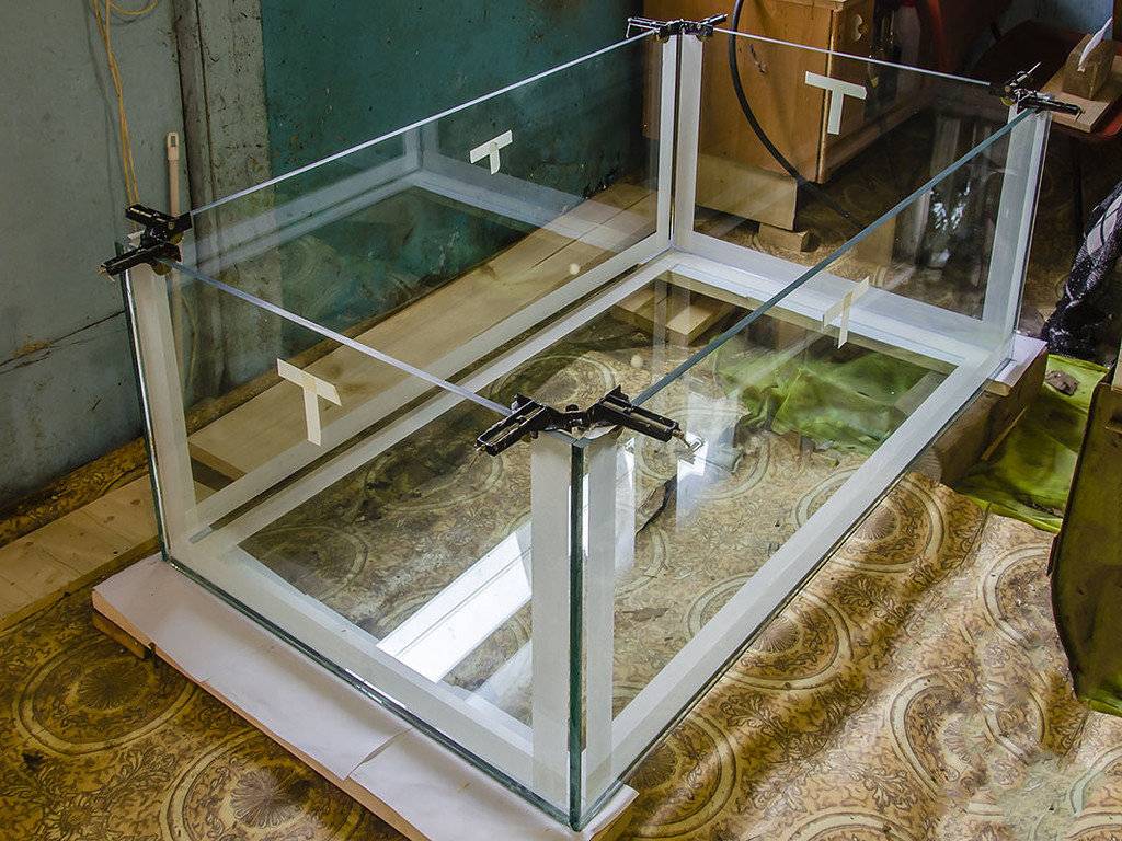 Как сделать аквариум из стекла своими руками: инструкция, выбор клея, толщины стекла