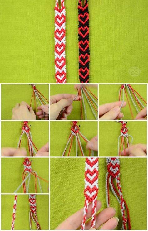 Как из нитки сделать браслет: пошаговая инструкция :: syl.ru