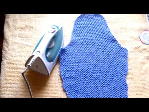 Как отпарить вязаное изделие ⋆ страна рукоделия - вязание и вышивка своими руками