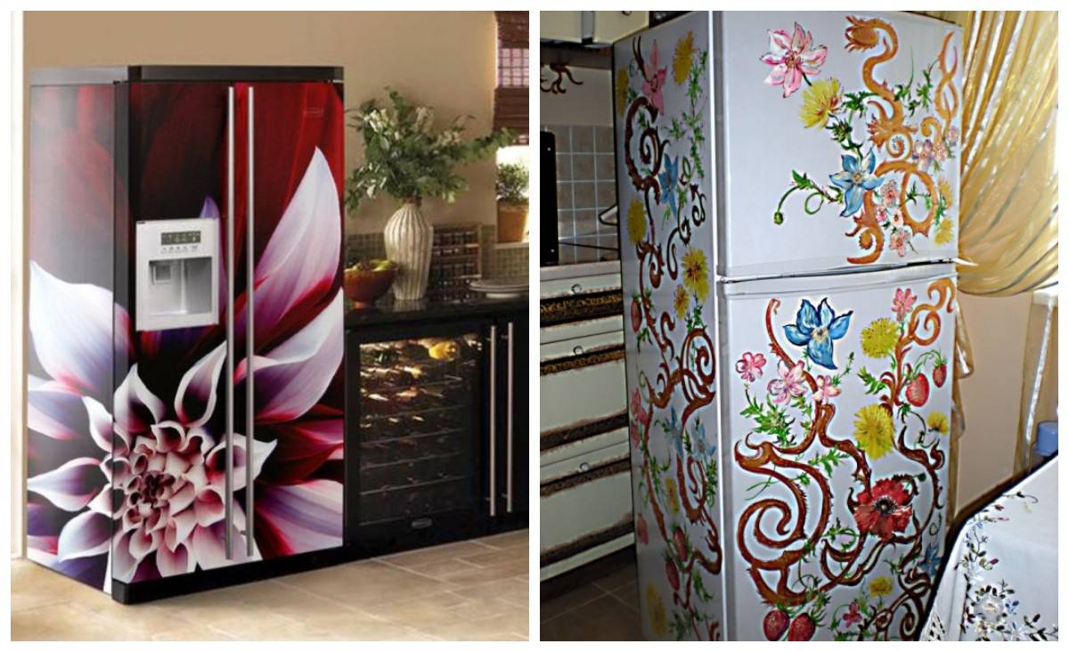 Самоклеящаяся пленка на холодильник: как можно обклеить, советы и способы
