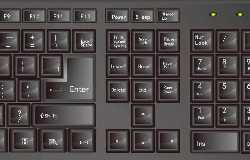 Что это за клавиша - numpad 1? используем клавиатуру на полную