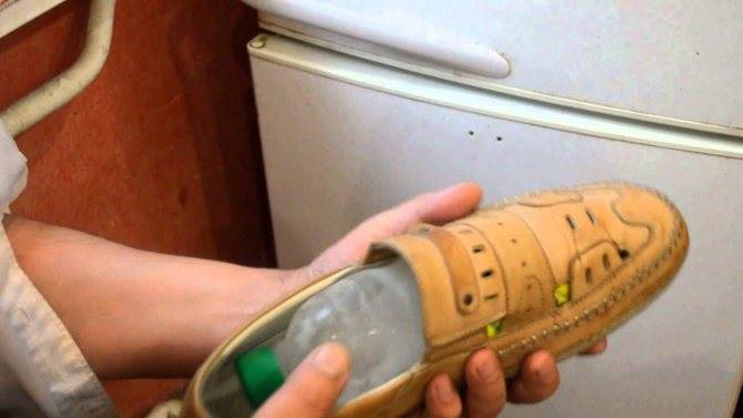 Как растянуть обувь в домашних условиях из искусственной кожи
