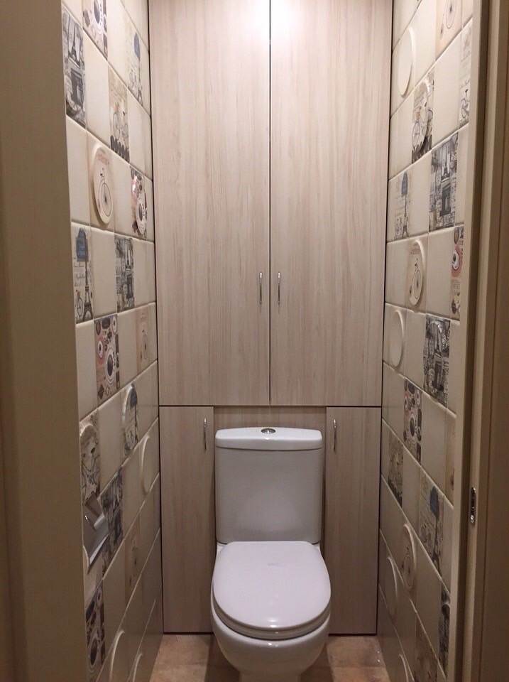 Идеи для создания шкафа в туалете за унитазом своими руками (20 фото)