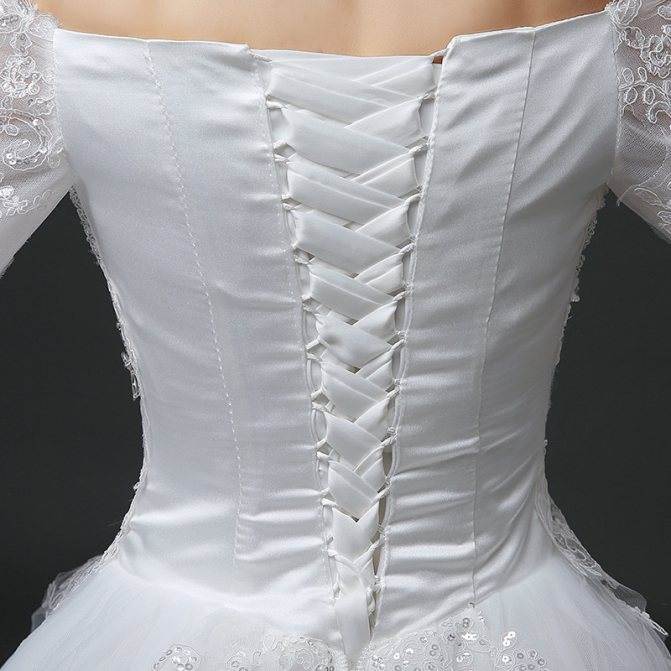 Как зашнуровать свадебное платье – дышим полной грудью! шнуровка свадебного платья.