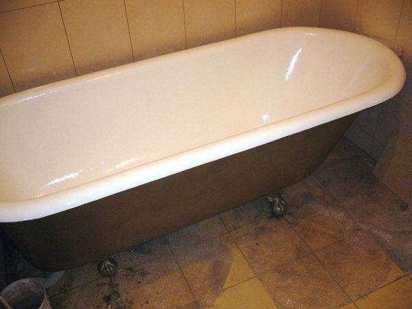 Как покрасить ванну эмалью в домашних условиях: инструкция