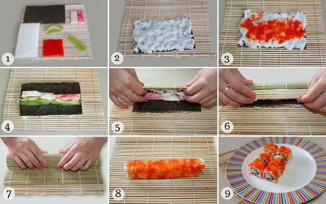 Рецепт роллов и суши в домашних условиях: топ-8 лучших пошаговых рецептов с фото
