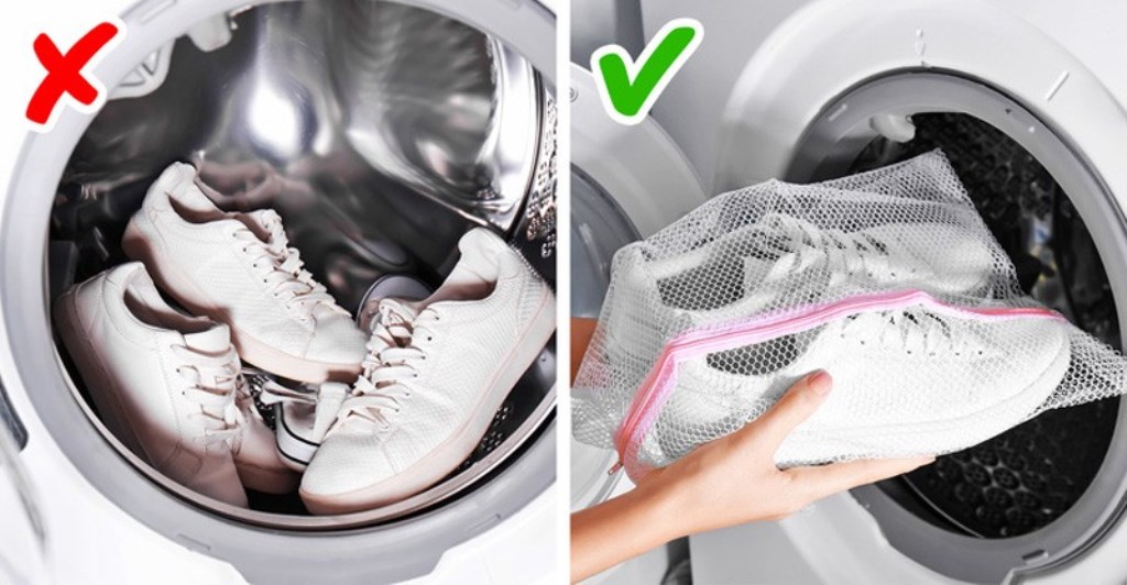 Можно ли кроссовки стирать в стиральной машине автомат: без мешка (с отжимом, отзывы)