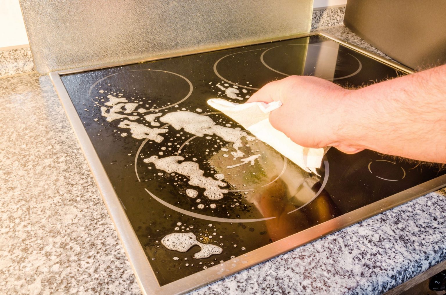 Как и чем отмыть плиту из стеклокерамики