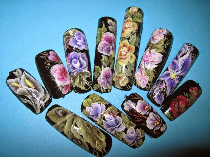 Чем делают роспись ногтей: материалы и инструменты для нейл-арта