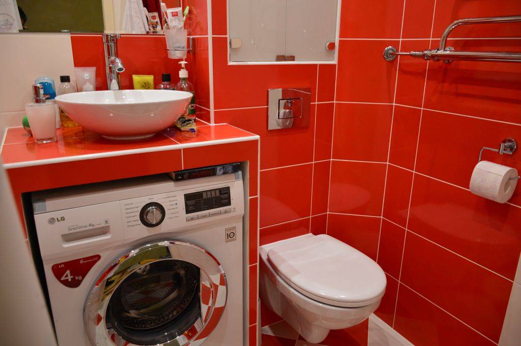 Раковина над стиральной машиной – установка стиральной машины под раковину в ванной