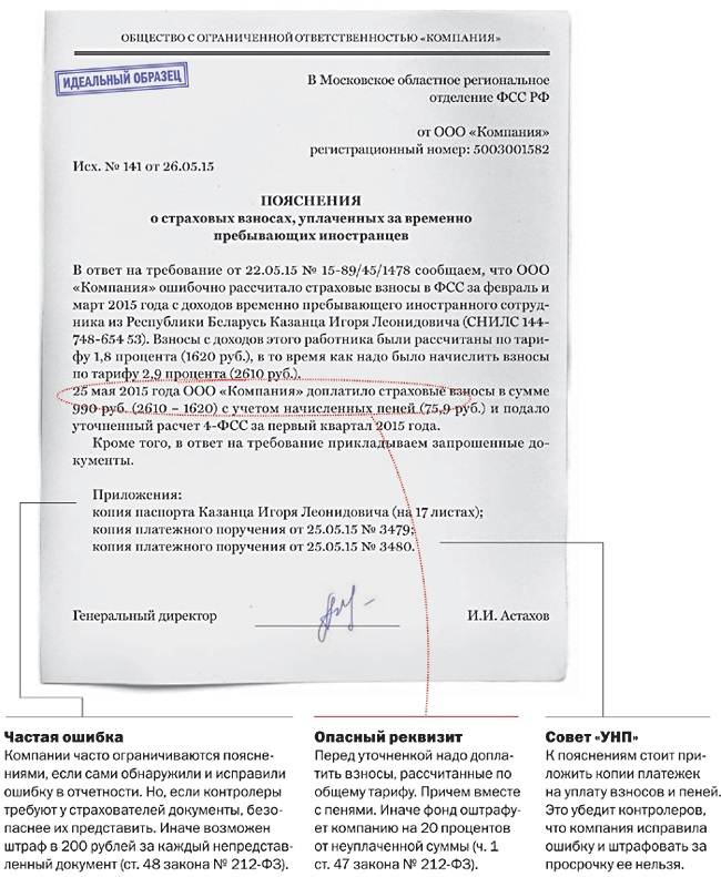 Как написать пояснение по убыткам? пример пояснения в налоговую по убыткам, образец :: businessman.ru