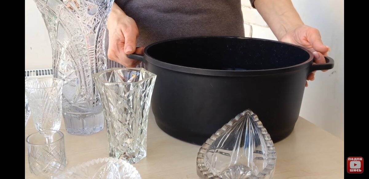 Как помыть хрустальную посуду, чтобы она блестела в домашних условиях