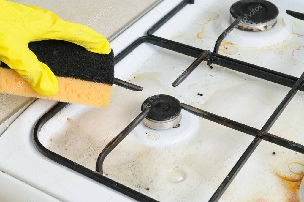 Как почистить решётку газовой плиты: способы и средства — домашние советы