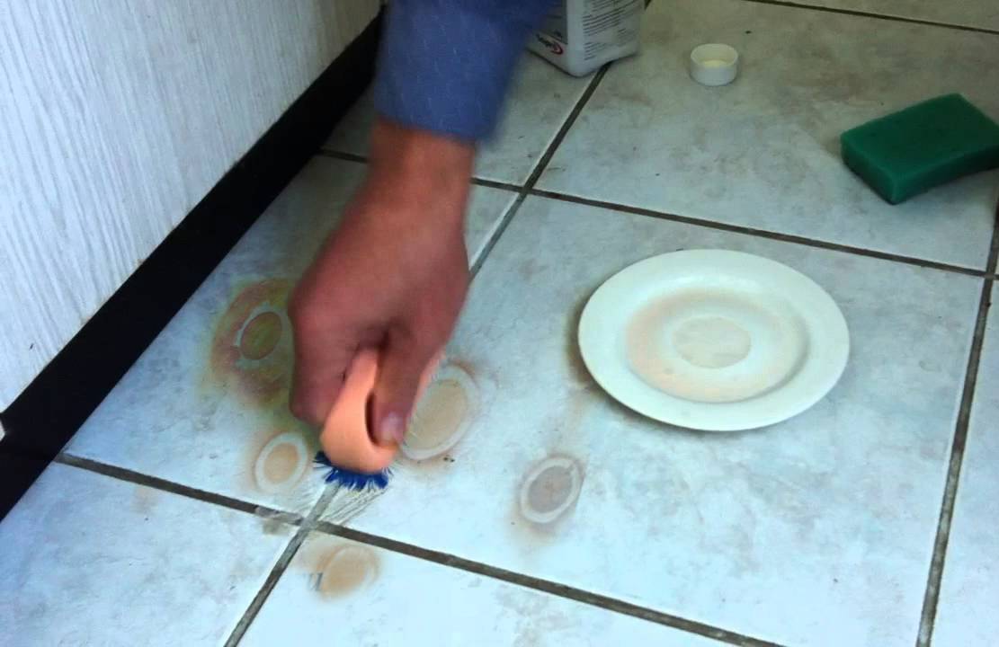 Как и чем отмыть кафельную плитку на полу