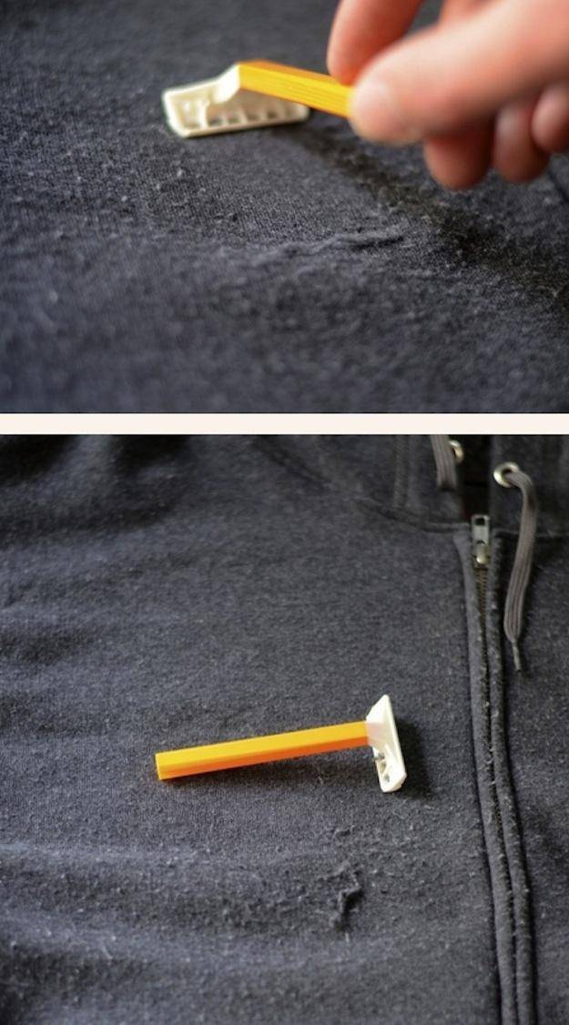 Как убрать катышки с одежды – 7 лучших способов