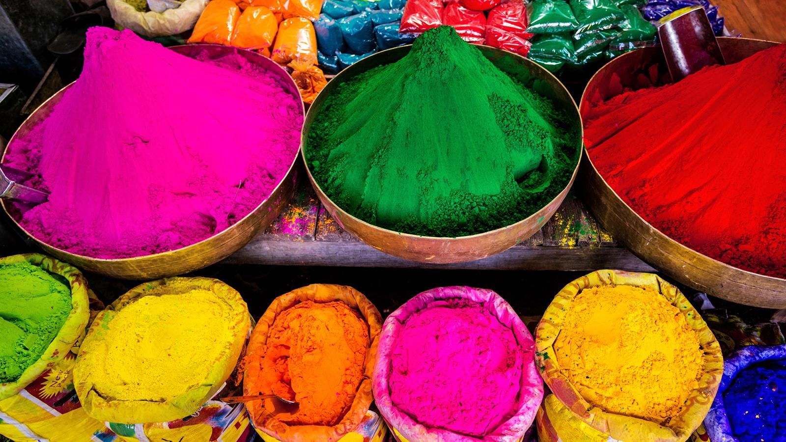 Краски холи: легенды праздника, применение и состав красящего средства