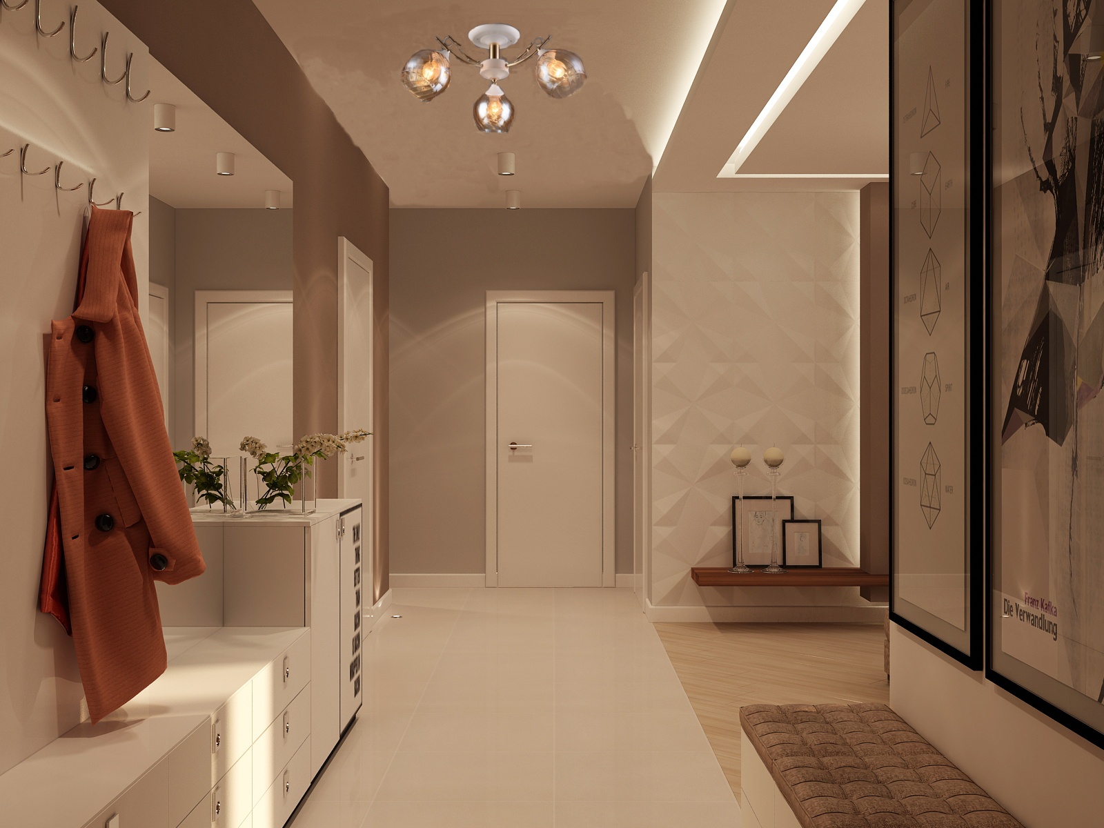 Дизайн длинного коридора в квартире: интерьер прихожей, оформление, идеи и решения, как обыграть узкий шкаф, планировка, как обставить