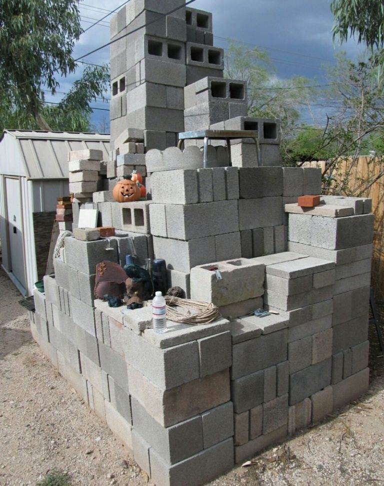Строительство дома из шлакоблока своими руками от фундамента до крыши - строим сами