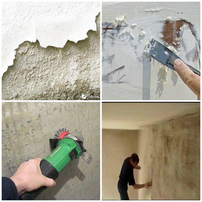 Как быстро снять со стены водоэмульсионную краску