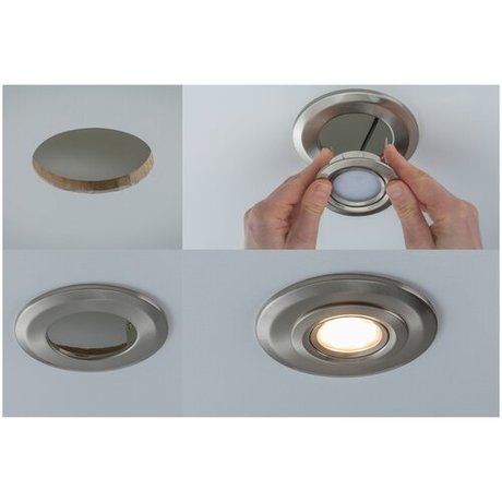 Замена лампочек и светильников на натяжном потолке