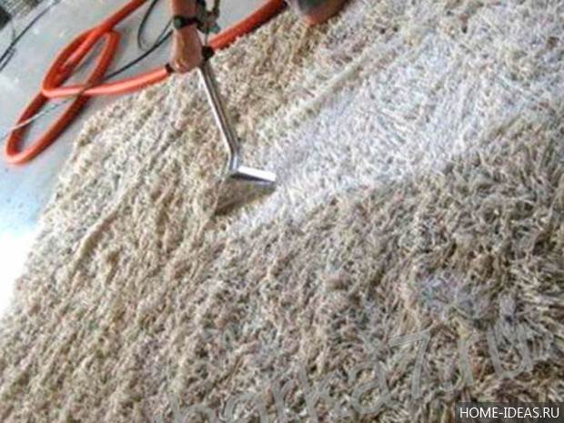 Как ухаживать за ковром с длинным ворсом - способы чистки