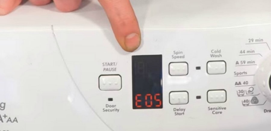 Коды ошибок стиральных машин канди и причины их появления